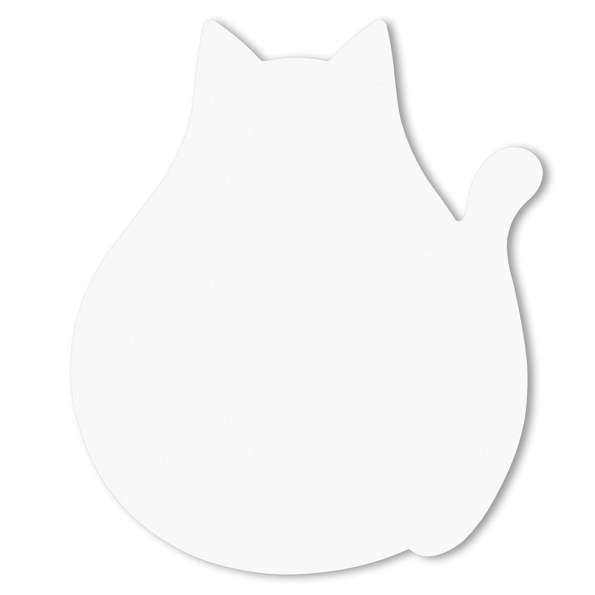 Ergonomic Mouse Pad with Wrist Rest, Cute Cat Memory Foam Padded Pain Relief Non-Slip Wrist Support Mouse Mat for Gaming Work Computer Laptop, Funny Office Supplies Desk Accessory, Jet Black