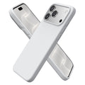 ORNARTO for iPhone 18 Pro Max Case, Liquid Silicone, Chalk Pink