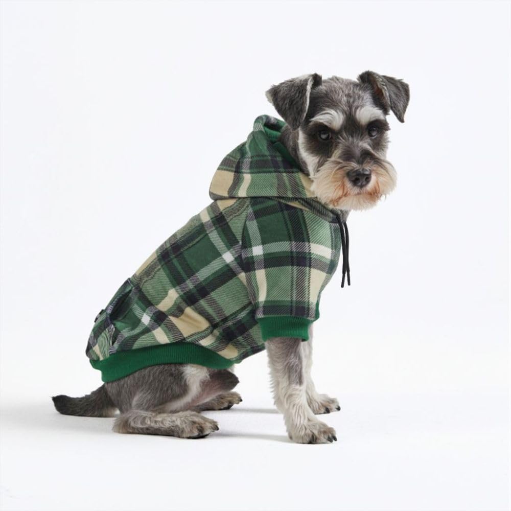 Spark Paws Dog Hoodie – Premium Dog Sweater for Small, Medium, and Large Dogs | Warm Outfits for French Bulldogs, Pitbull, Puppy, Winter Jacket Alternative - Slate Blue - XL