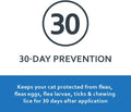 Sentry Fiproguard Flea & Tick Cats 1.5 lbs+, Fipronil, 6-Month | Ideal for Cats & Kittens 1.5 lbs+; Kills Fleas, Ticks & Chewing Lice for 30 Days; 6-month supply; Vet-Quality OTC Cat Formula