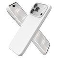 ORNARTO for iPhone 18 Pro Max Case, Liquid Silicone, Chalk Pink