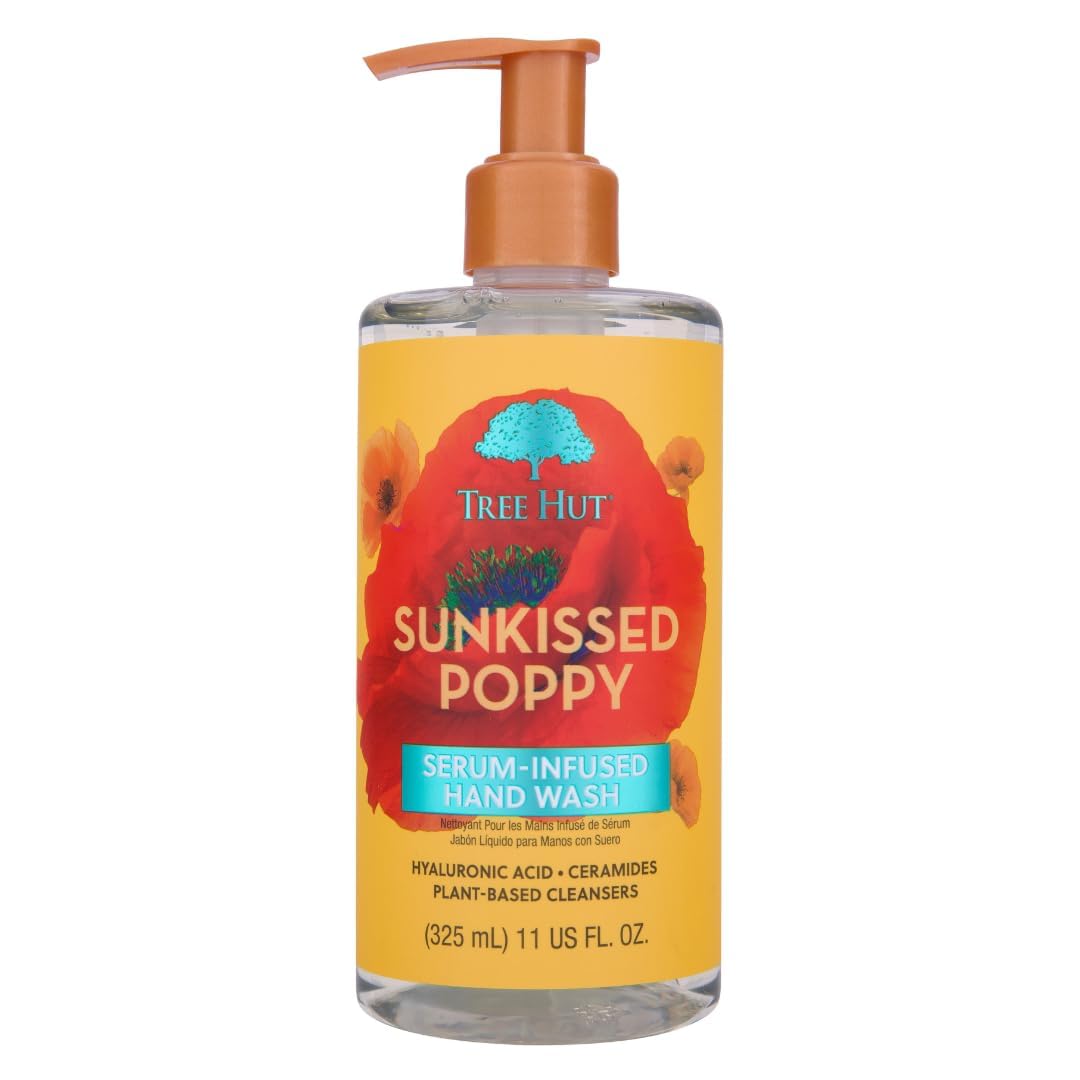 Tree Hut Serum Infused Hand Wash, Coco Colada, 11 Fl Oz | Nourish & Hydrate Hands with Strengthening Skin Care, Long Lasting Scent, Cleanse & Lock in Moisture
