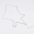 Anti-Lost Neck Strap Holder Magnetic Gold Leash Pearl Chain Necklace Compatible With Airpods Pro 3 2 1