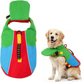 Dog Life Jacket with Chin Float, 2026 New Front Float Dog Life Jacket with Chin Support for Pool Boating, Dog Life Jackets with Head Support for French Bulldog (A, X-Small)