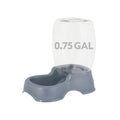 Petmate Pet Cafe Cat and Dog Water Dispenser - Water Bowl for Cats and Dogs, USA Made, 3 GAL, Pearl Tan