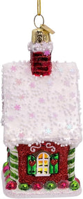 Kurt Adler 4.25-inch Noble Gems™ Gingerbread House Ornament