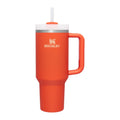 STANLEY Quencher H2.0 Tumbler with Handle and Straw 40 oz Flowstate 3-Position Lid Cup Holder Compatible for Travel Insulated Stainless Steel Cup BPA-Free Rose Quartz 2.0