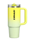 STANLEY Quencher ProTour Flip Straw Tumbler with Leakproof Lid 40 oz | Built-In Straw and Handle | Cup Holder Compatible for Travel | Insulated Stainless Steel Cup | BPA-Free | Black
