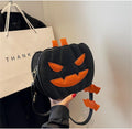 Small Spooky Pumpkin Purse - Halloween Crossbody Bag for Women, Stylish and Fun Halloween Accessories