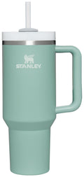 STANLEY Quencher H2.0 Tumbler with Handle and Straw 40 oz Flowstate 3-Position Lid Cup Holder Compatible for Travel Insulated Stainless Steel Cup BPA-Free Rose Quartz 2.0