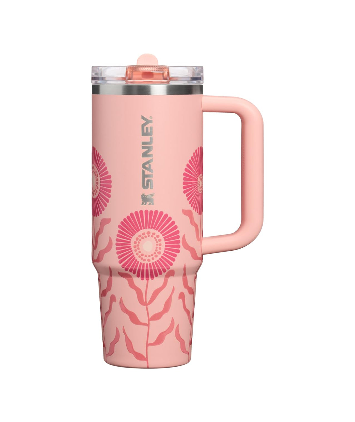 STANLEY Quencher ProTour Flip Straw Tumbler with Leakproof Lid 40 oz | Built-In Straw and Handle | Cup Holder Compatible for Travel | Insulated Stainless Steel Cup | BPA-Free | Black
