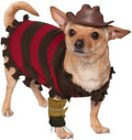 Rubies at Party City A Nightmare on Elm Street: Freddy Krueger Pet Costume for Dogs or Cats, Medium