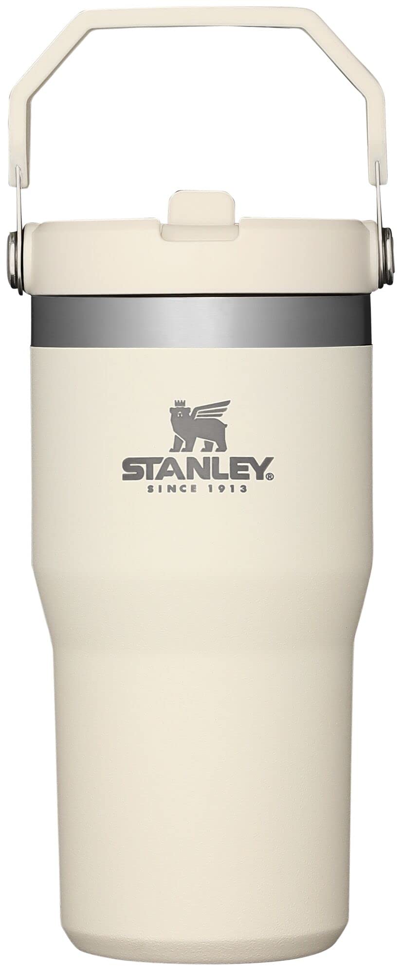 Stanley IceFlow 2.0 Flip Straw Tumbler with Handle 30 oz | Twist On Lid and Flip Up Straw | Leak Resistant Water Bottle | Insulated Stainless Steel | BPA-Free | Dried Pine