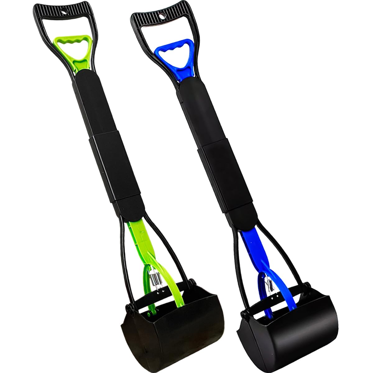 ienjoyed Non-Breakable Pooper Scooper for Large Medium & Small Dogs Heavy Duty, 28“Long Handled Dog Poop Scooper for Grass,Durable Dog Poop Pick Up Tool, Poop Grabber