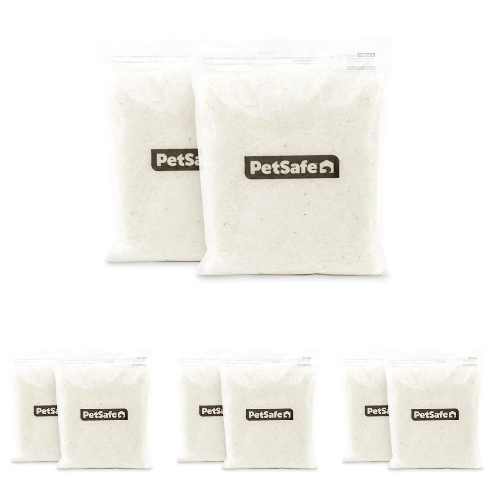PetSafe ScoopFree 4.3 lb Bags (2 Pack) Premium Crystal Cat Litter - Outperforms Clay Litter - Refill Packs - Reusable Tray Compatible - Fresh Scent