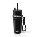 SDGA+ 24 oz Stainless Steel Tumbler with Lid and Straw, Insulated Water Bottle Leak Proof for Hot and Cold, Portable Travel Coffee Mug, Reusable Coffee Cup for Women, Cherry
