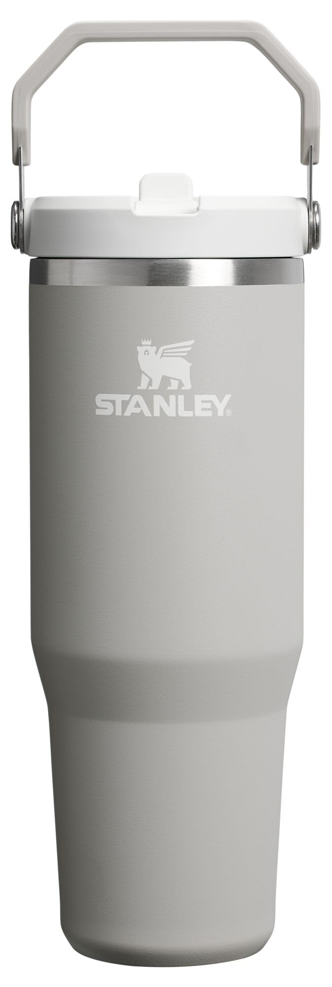 Stanley IceFlow 2.0 Flip Straw Tumbler with Handle 30 oz | Twist On Lid and Flip Up Straw | Leak Resistant Water Bottle | Insulated Stainless Steel | BPA-Free | Dried Pine