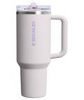 STANLEY Quencher ProTour Flip Straw Tumbler with Leakproof Lid 40 oz | Built-In Straw and Handle | Cup Holder Compatible for Travel | Insulated Stainless Steel Cup | BPA-Free | Black