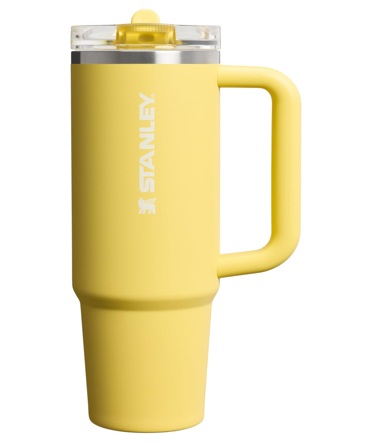STANLEY Quencher ProTour Flip Straw Tumbler with Leakproof Lid 40 oz | Built-In Straw and Handle | Cup Holder Compatible for Travel | Insulated Stainless Steel Cup | BPA-Free | Black
