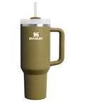 STANLEY Quencher H2.0 Tumbler with Handle and Straw 30 oz | Flowstate 3-Position Lid | Cup Holder Compatible for Travel | Insulated Stainless Steel Cup | BPA-Free | Exclusive Lupine