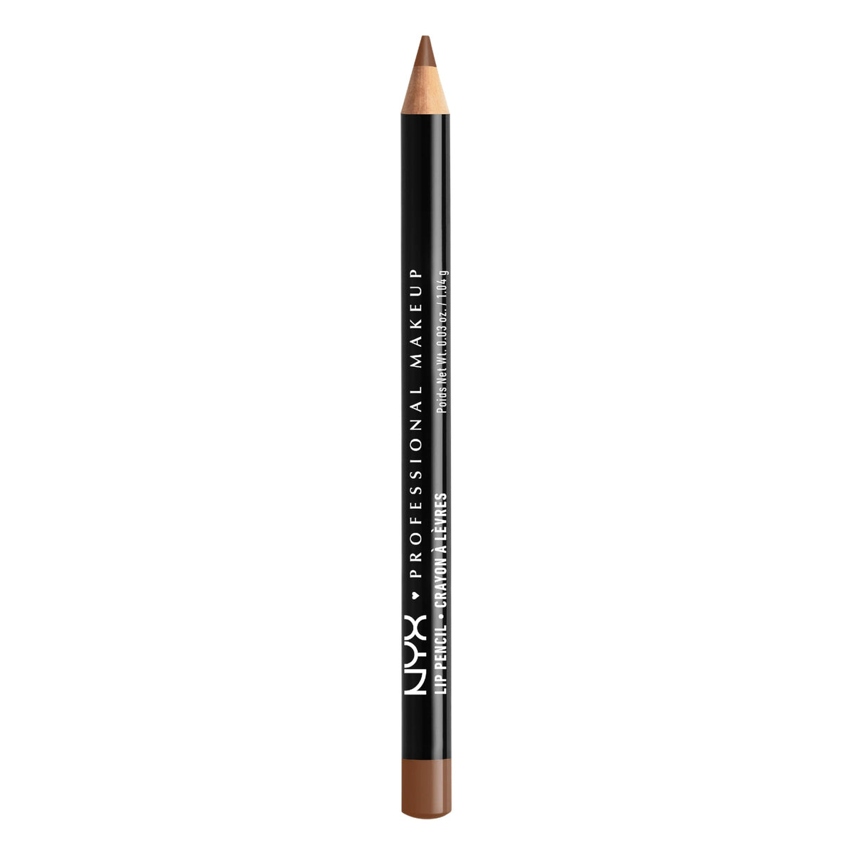 NYX PROFESSIONAL MAKEUP Slim Lip Pencil, Long-Lasting Creamy Lip Liner - Espresso