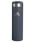 Stanley AeroLight Transit Bottle 20 oz | Locking Drink Through Lid | Leak Resistant Water Bottle or Coffee Travel Mug | Lightweight Insulated Stainless Steel | BPA-Free | Black