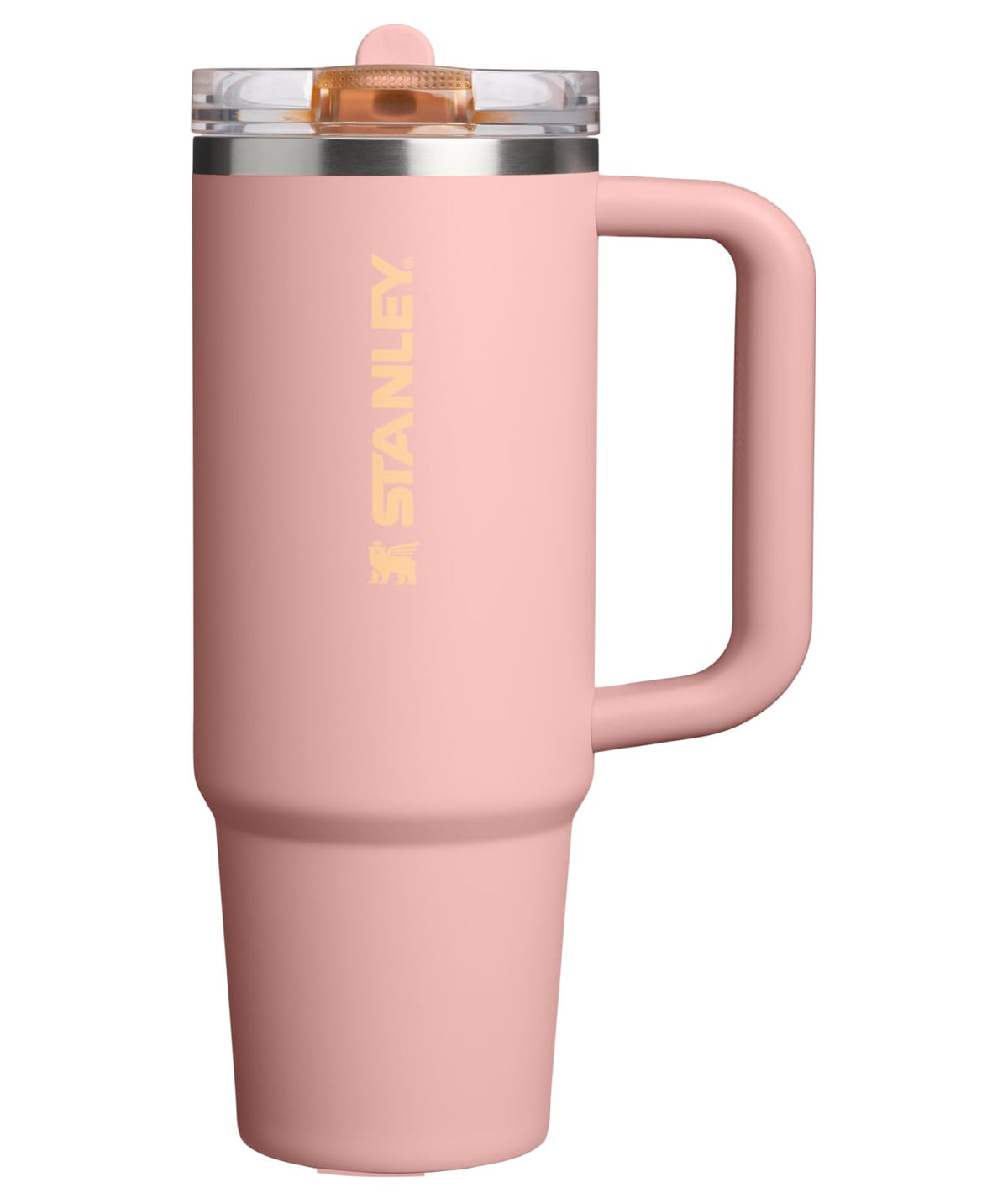 STANLEY Quencher ProTour Flip Straw Tumbler with Leakproof Lid 40 oz | Built-In Straw and Handle | Cup Holder Compatible for Travel | Insulated Stainless Steel Cup | BPA-Free | Black