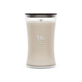 WoodWick Fireside Holiday Candle Gifts for Women and Men, 9.7 oz Medium Hourglass Candle with Crackling Wick
