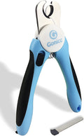 gonicc Professional Pet Nail Clippers & Trimmer for Cats and Small Animals | Best For Cats, Small Dogs And Any Small Pets. Sharp Angled Blade Pet Nail Trimmer Scissors.