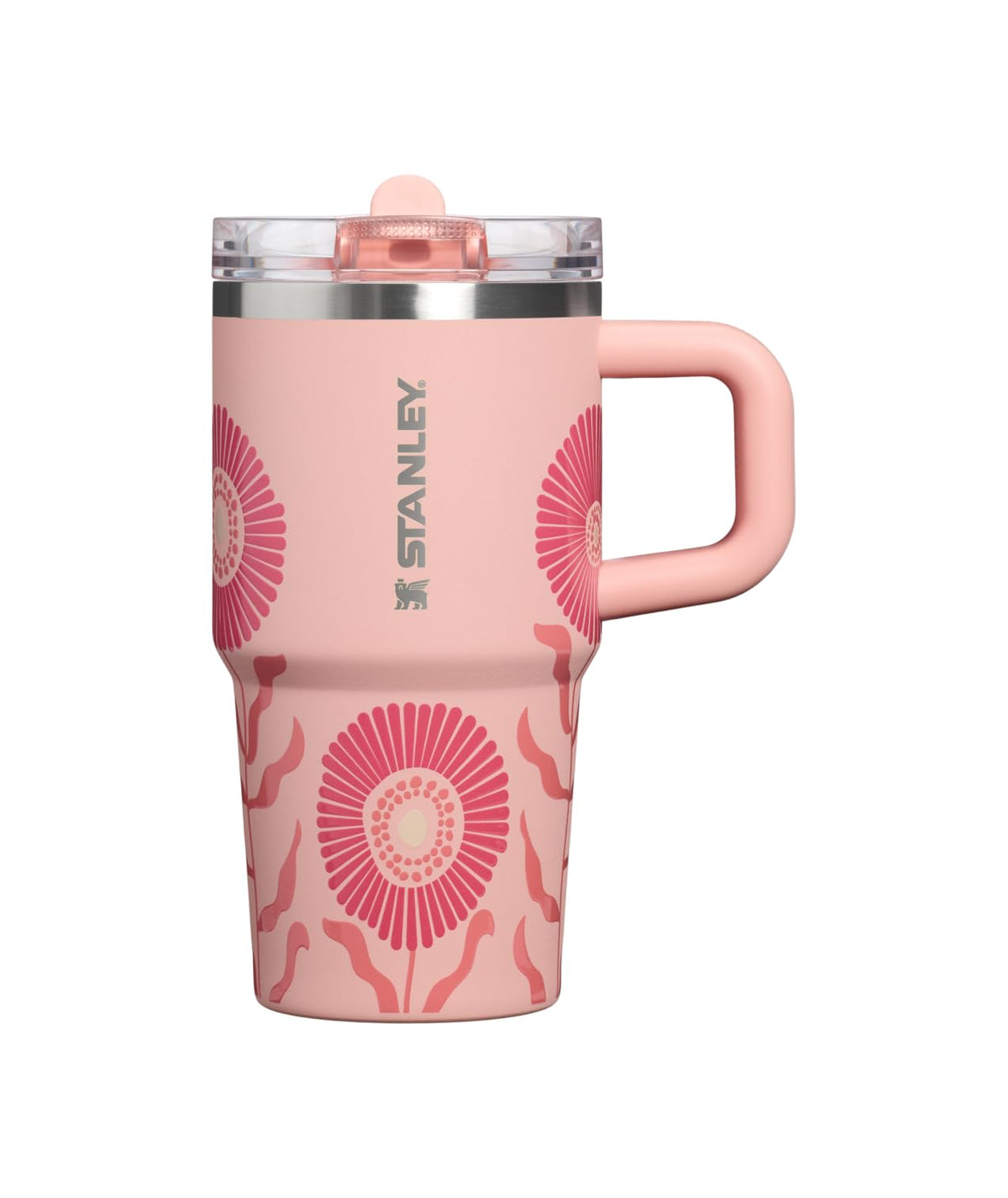 STANLEY Quencher ProTour Flip Straw Tumbler with Leakproof Lid 40 oz | Built-In Straw and Handle | Cup Holder Compatible for Travel | Insulated Stainless Steel Cup | BPA-Free | Black