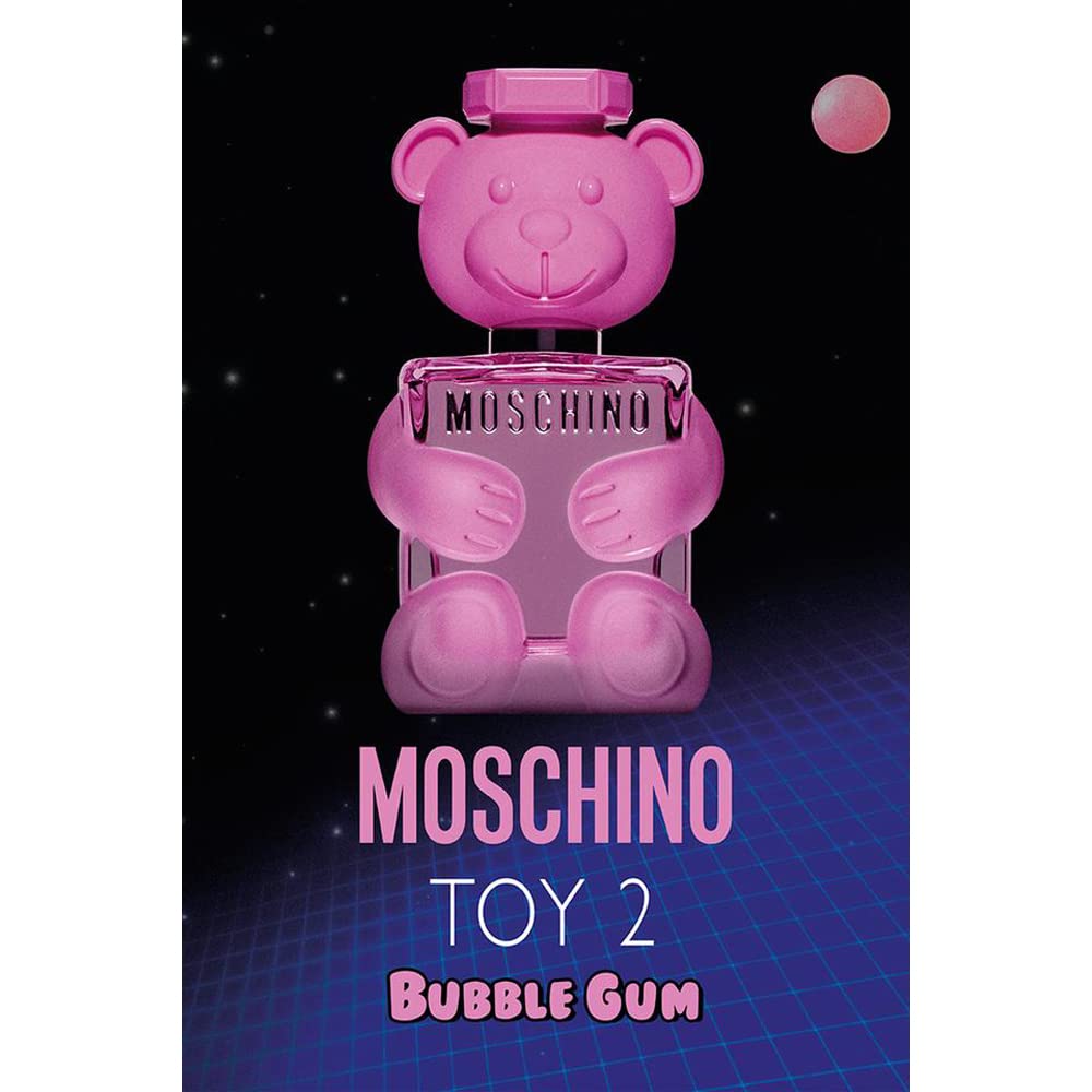 Moschino Toy 2 Bubble Gum Perfume for Women, Eau de Toilette, 3.4 fl oz
