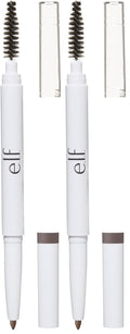 e.l.f. Instant Lift Brow Pencil, Dual-Sided, Precise, Fine Tip, Shapes, Defines, Fills Brows, Contours, Combs, Tames, 0.006 Oz, Deep Brown, 1 Count