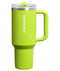 STANLEY Quencher ProTour Flip Straw Tumbler with Leakproof Lid 40 oz | Built-In Straw and Handle | Cup Holder Compatible for Travel | Insulated Stainless Steel Cup | BPA-Free | Black