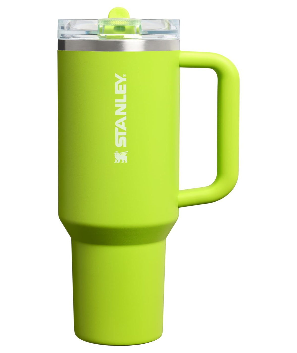 STANLEY Quencher ProTour Flip Straw Tumbler with Leakproof Lid 40 oz | Built-In Straw and Handle | Cup Holder Compatible for Travel | Insulated Stainless Steel Cup | BPA-Free | Black