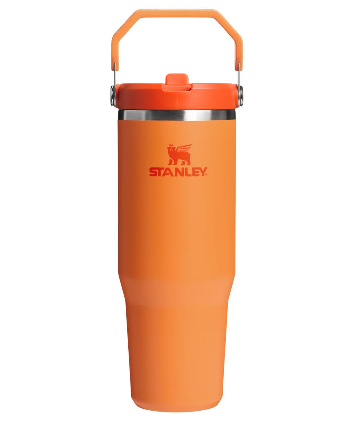 Stanley IceFlow 2.0 Flip Straw Tumbler with Handle 30 oz | Twist On Lid and Flip Up Straw | Leak Resistant Water Bottle | Insulated Stainless Steel | BPA-Free | Dried Pine