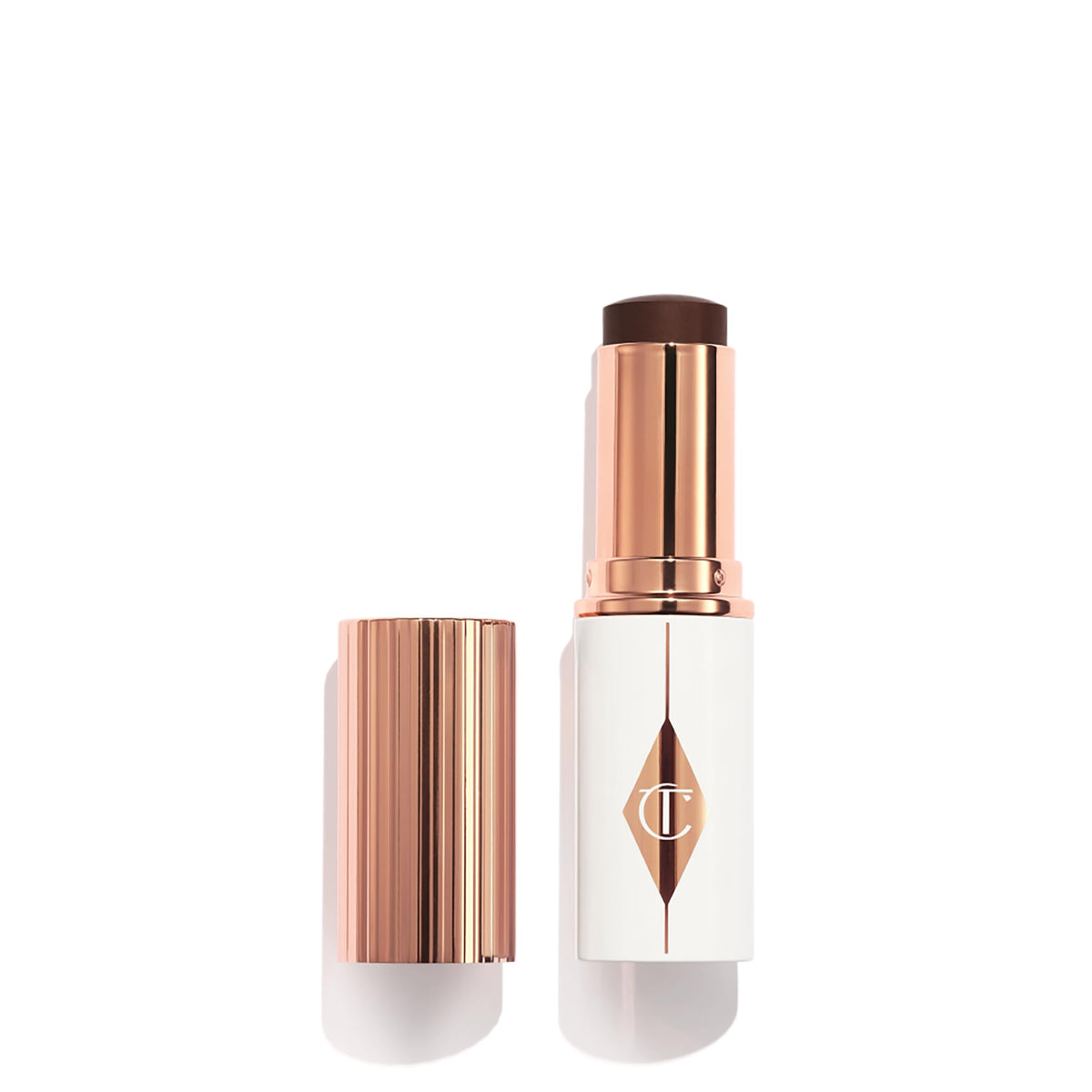 Charlotte Tilbury Unreal Skin Tint & Sheer Glow Hydrating Foundation Stick - Cream Foundation Makeup with Sheer-to-Light Coverage & a Buildable Formula - Blurring, Smoothing & Nourishing