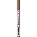 Maybelline Build-A-Brow 2-in-1 Brow Pen and Sealing Eyebrow Gel, Eyebrow Makeup for Real-Looking, Fuller Brows, Soft Brown, 1 Count