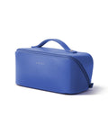 EACHY Travel Makeup Bag, Large Capacity Cosmetic Bag for Women, Waterproof PU Leather, Flat Open Portable Toiletry Bag for Skincare, Brushes & Travel Essentials