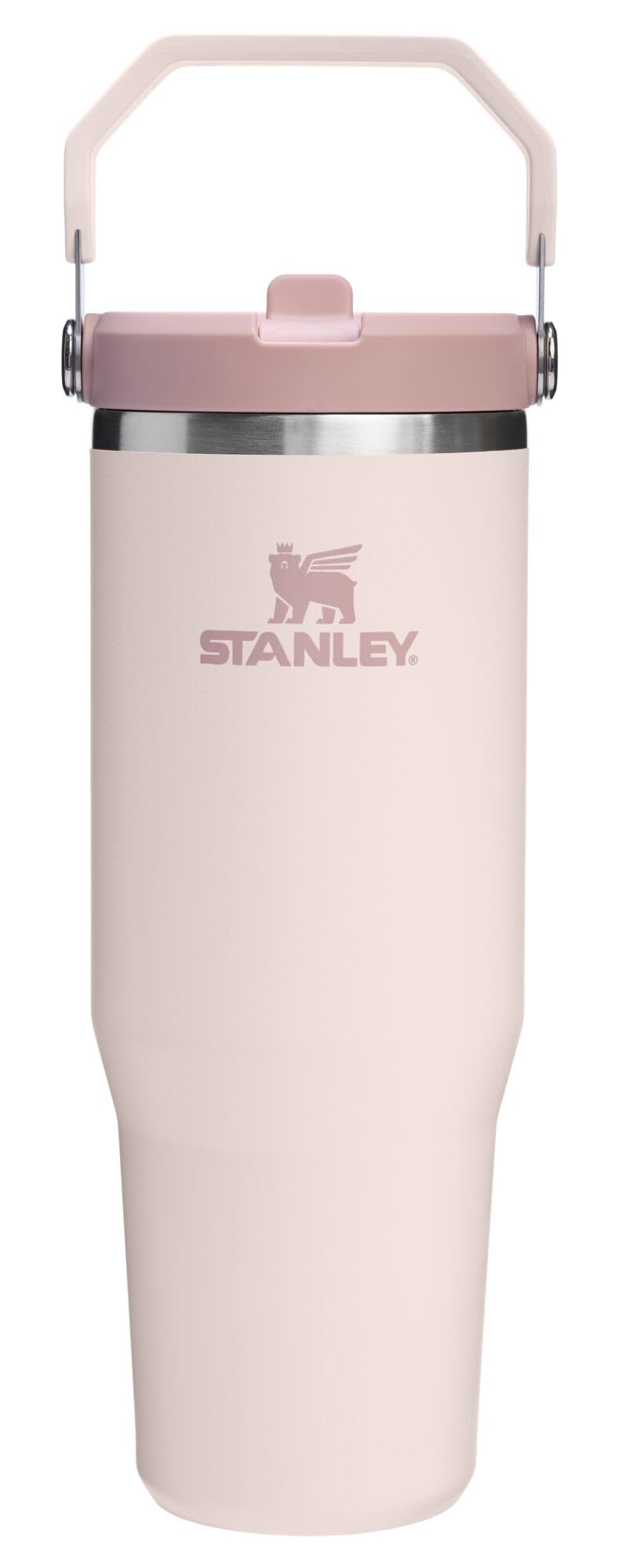 Stanley IceFlow 2.0 Flip Straw Tumbler with Handle 30 oz | Twist On Lid and Flip Up Straw | Leak Resistant Water Bottle | Insulated Stainless Steel | BPA-Free | Dried Pine