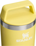 STANLEY Cafe To Go Travel Mug 16 oz | Leakproof Two-Part Drink Through Lid | Tumbler Cup for Coffee, Tea and Drinks | Insulated Stainless Steel Coffee Mug | BPA-Free | Daffodil