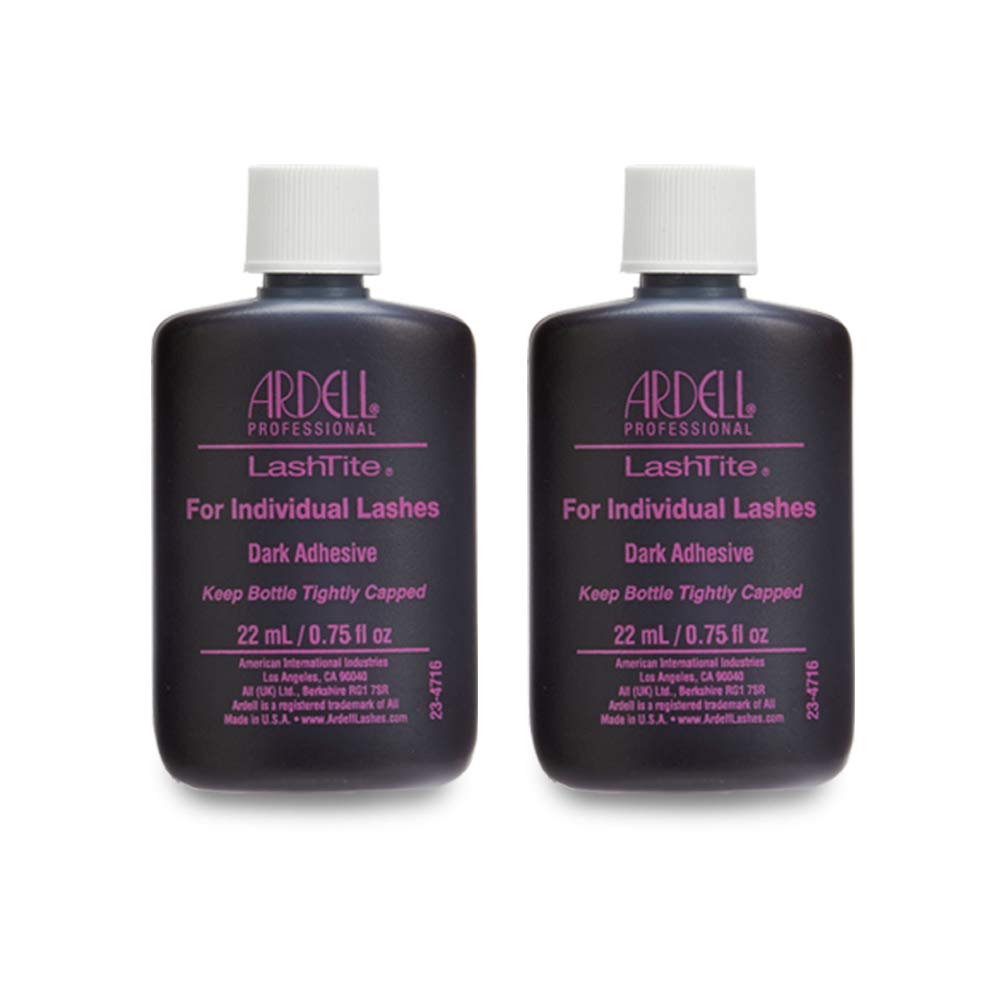 Ardell LashTite Lash Adhesive Dark for Individual Lashes, 0.75 fl oz