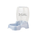 Petmate Pet Cafe Cat and Dog Water Dispenser - Water Bowl for Cats and Dogs, USA Made, 3 GAL, Pearl Tan