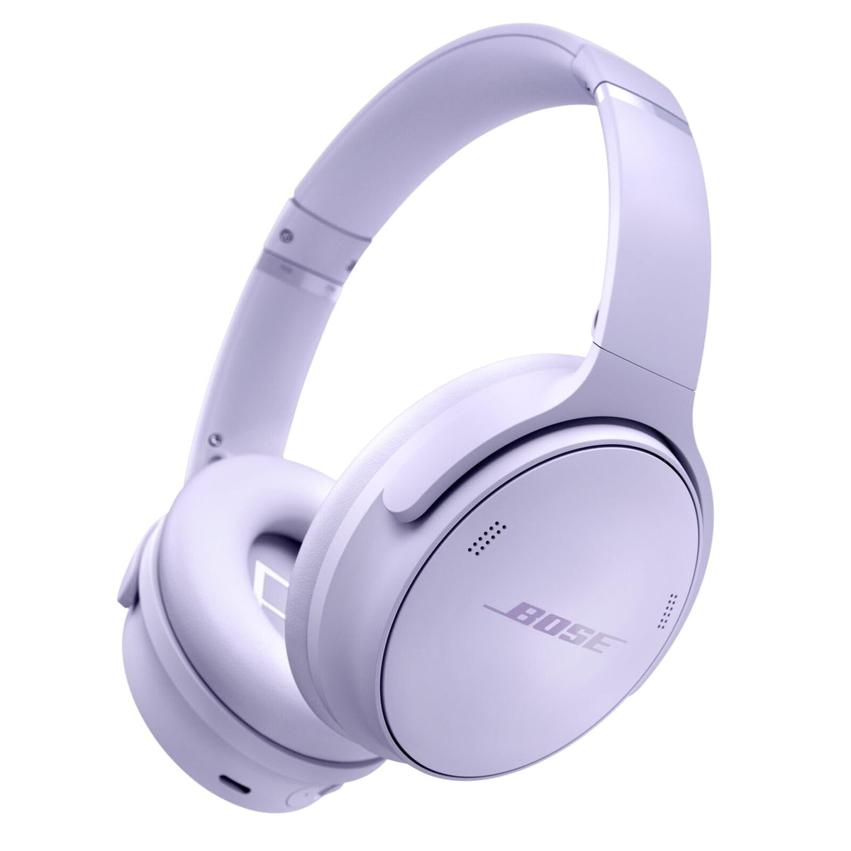 Bose QuietComfort Headphones - Wireless Bluetooth Headphones, Active Over Ear Noise Cancelling and Mic, USB-C Charging, Deep Bass, Up to 24 Hours of Playtime, Sandstone