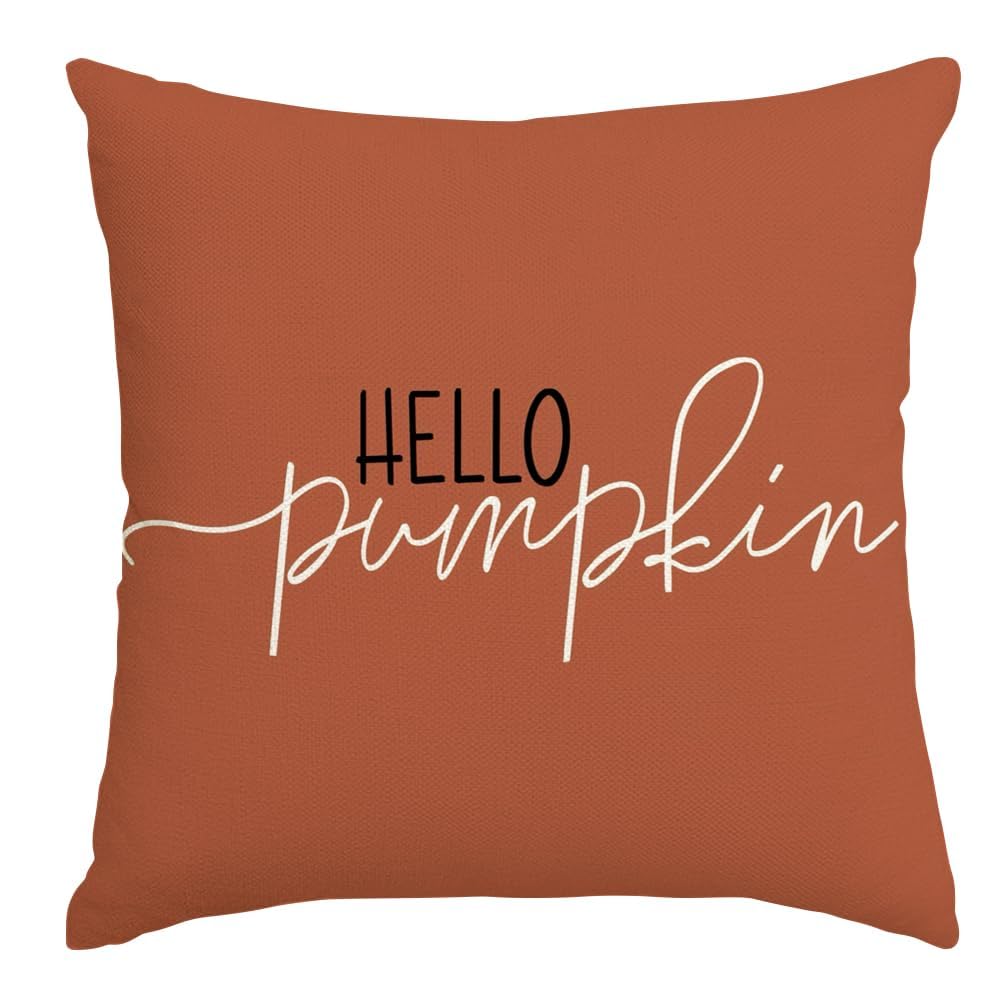 RABUSOFA Fall Pillow Covers 12x20 Pumpkin Decor Fall Decorations for Home