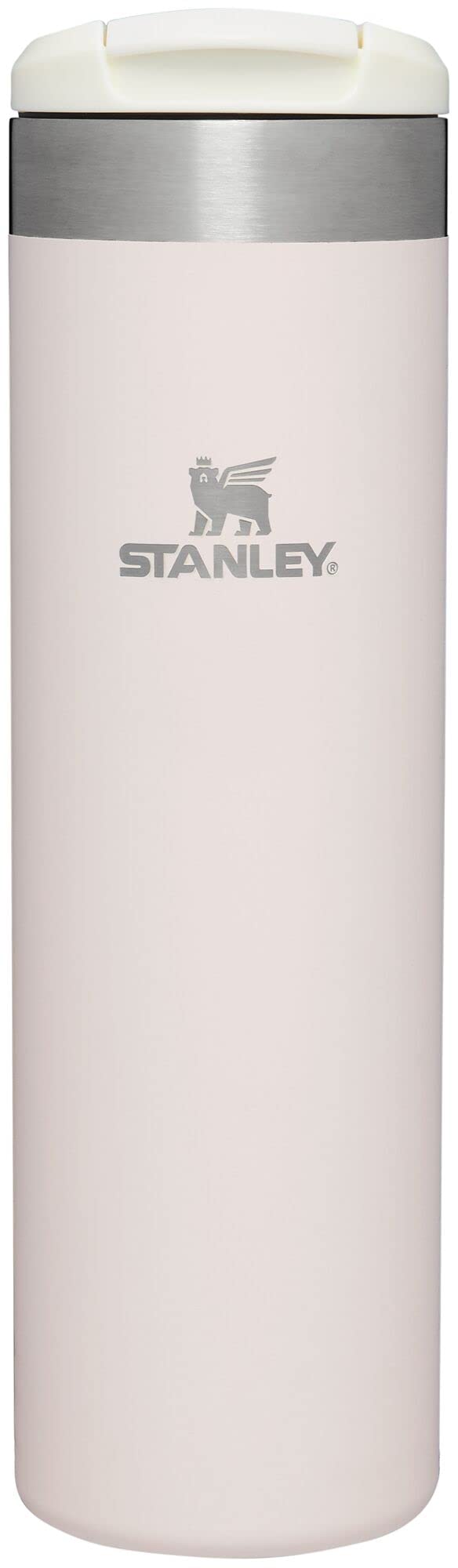 Stanley AeroLight Transit Bottle 20 oz | Locking Drink Through Lid | Leak Resistant Water Bottle or Coffee Travel Mug | Lightweight Insulated Stainless Steel | BPA-Free | Black