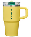 STANLEY Quencher ProTour Flip Straw Tumbler with Leakproof Lid 40 oz | Built-In Straw and Handle | Cup Holder Compatible for Travel | Insulated Stainless Steel Cup | BPA-Free | Black