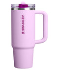 STANLEY Quencher ProTour Flip Straw Tumbler with Leakproof Lid 40 oz | Built-In Straw and Handle | Cup Holder Compatible for Travel | Insulated Stainless Steel Cup | BPA-Free | Black