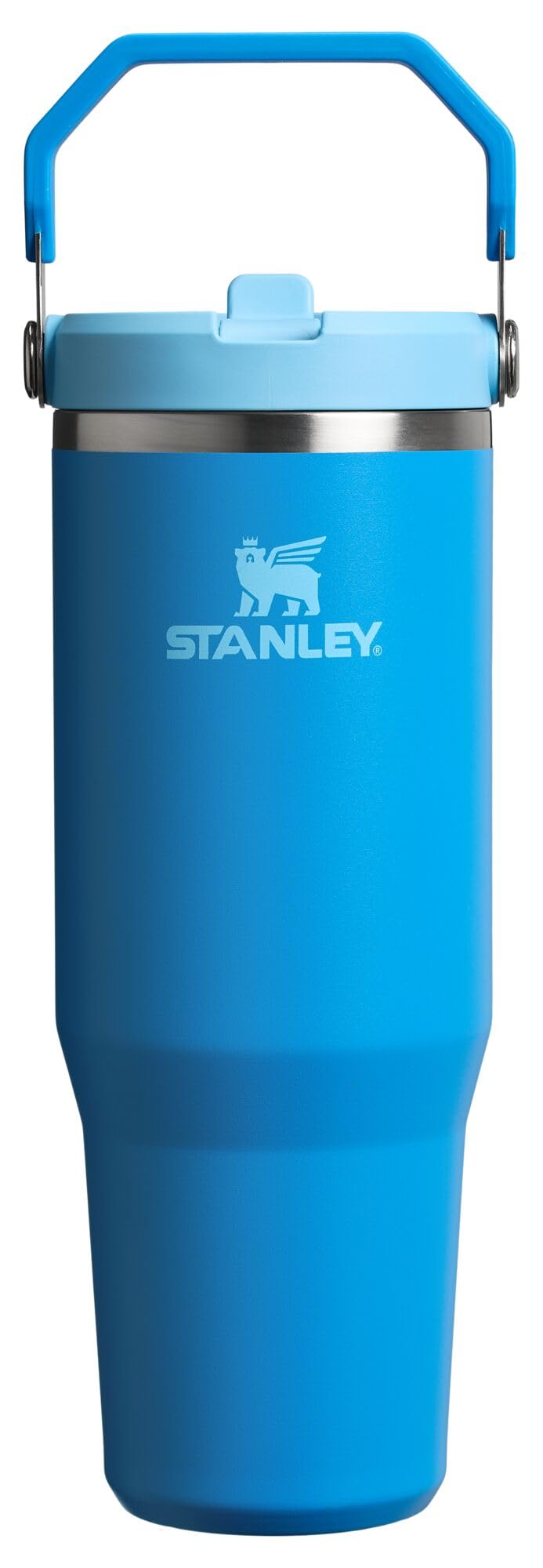 Stanley IceFlow 2.0 Flip Straw Tumbler with Handle 30 oz | Twist On Lid and Flip Up Straw | Leak Resistant Water Bottle | Insulated Stainless Steel | BPA-Free | Dried Pine