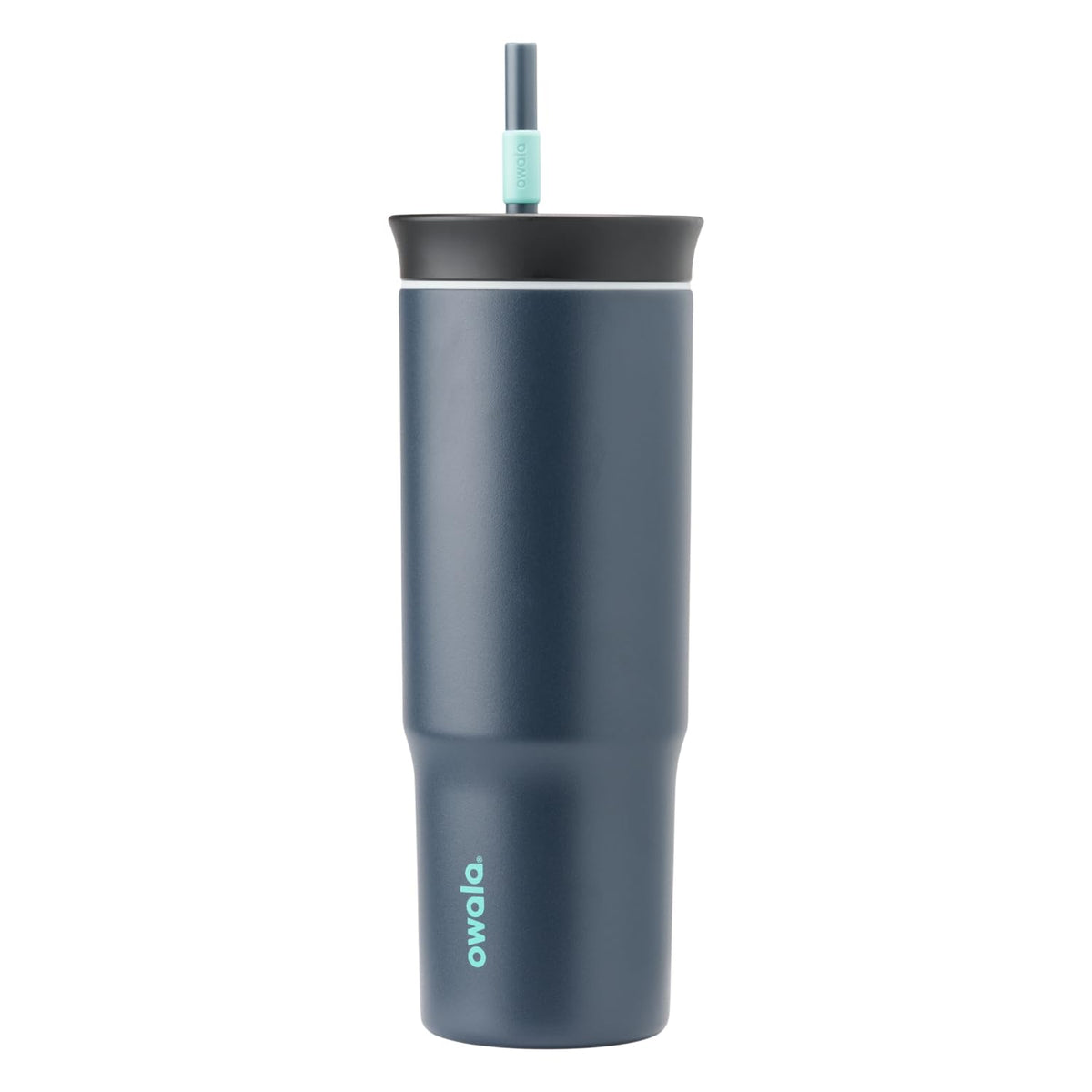 Owala FreeSip Tumbler Insulated Stainless Steel Water Bottle with Built-in Straw and Side Handle, For Travel, Work, School, and Sports, 40oz, BPA Free, Leak Proof, Strawberry Fields