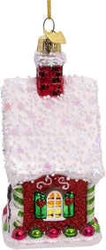 Kurt Adler 4.25-inch Noble Gems™ Gingerbread House Ornament
